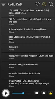 Drum & Bass Radio Station Online - DnB FM AM Music android App screenshot 1